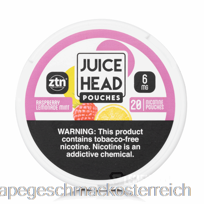 Juice Head Nikotinbeutel – Himbeer-Limonade-Minze 12 Mg Vape-Geschmack